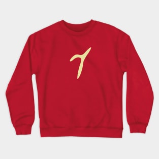 𐤊 - Letter K - Phoenician Alphabet Crewneck Sweatshirt